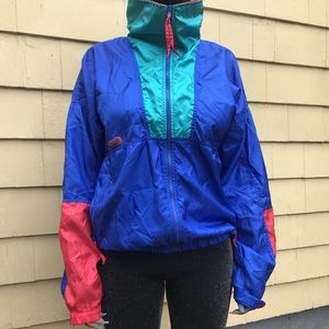 columbia windbreaker sz M